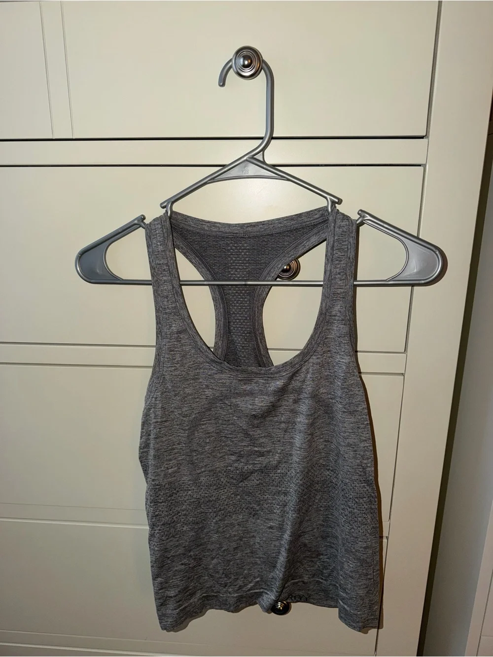 lululemon athletica Gray Racerback Tank 2.0 - Waist Length